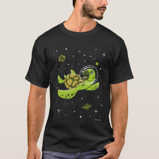 Camiseta Animales De Tortuga En El Espacio