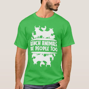 Camiseta Animales de vaquero de rodeo Rancho familia de vaq