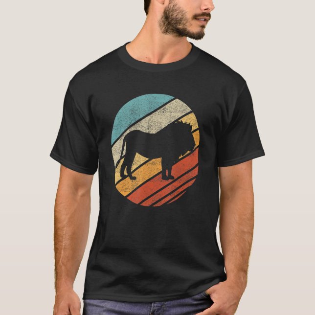 Camiseta Animales de vida salvaje de gato grande de la pues (Anverso)