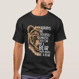 Camiseta Animales De Vida Silvestre Grizzly Para