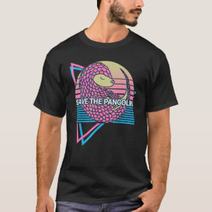 Camiseta Animales De Vida Silvestre Salvan Al Pangolin