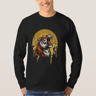 Camiseta Animales de vida silvestre Tiger Big Cat - Amortig