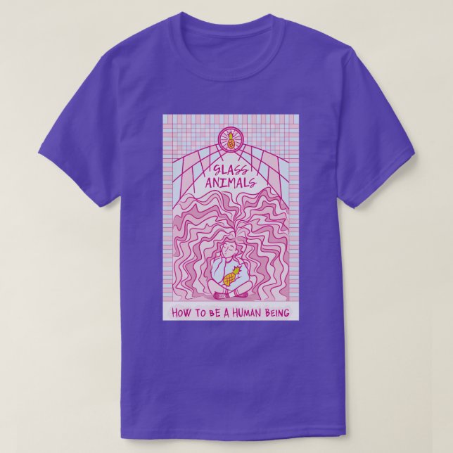 Camiseta Animales de vidrio (Diseño del anverso)