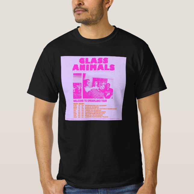 Camiseta Animales de vidrio arte de soñar (Anverso)