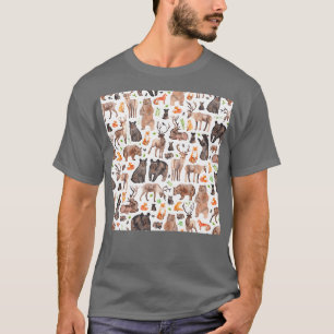 Camiseta Animales de Woodland