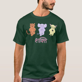 Camiseta Animales de yoga divertidos