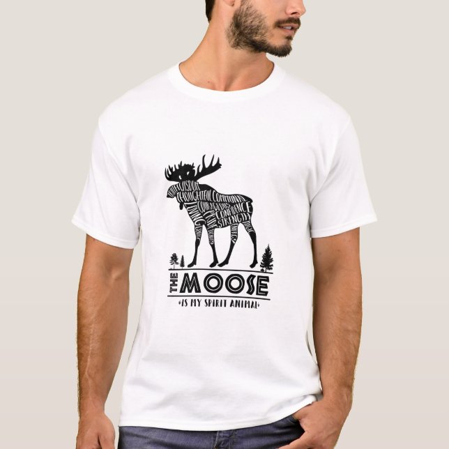 Camiseta Animales del alcohol: Los alces el | (Anverso)