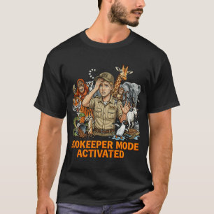 Camiseta Animales del bosque decorativo de la naturaleza