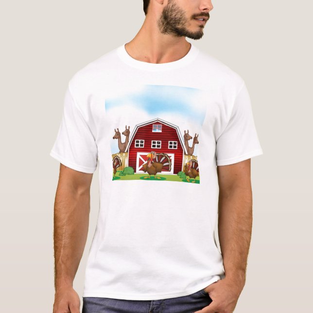 Camiseta Animales del campo (Anverso)