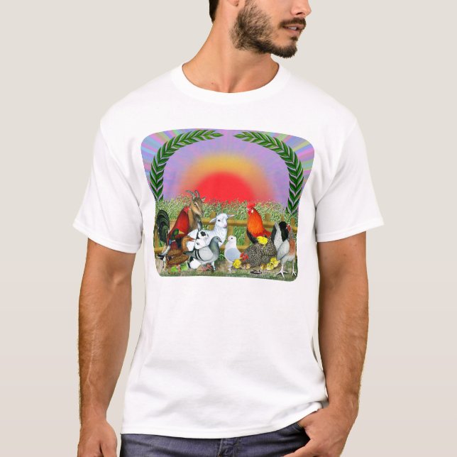 Camiseta Animales del campo (Anverso)