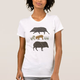 Camiseta Animales del desierto de la familia Javelina