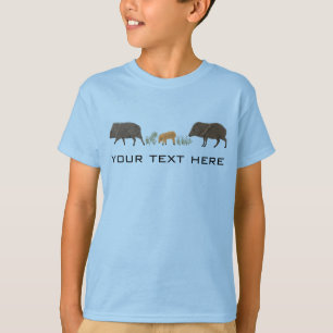 Camiseta Animales del desierto de la familia Javelina PERSO
