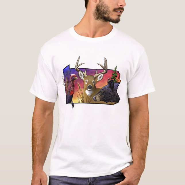 Camiseta Animales del gran juego del PA (Anverso)