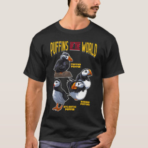 Camiseta Animales del mundo de la ave de aleta de puré