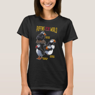 Camiseta Animales del mundo de la ave de atún de aleta de a