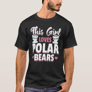 Camiseta Animales del oso polar - A este Chica le encantan 