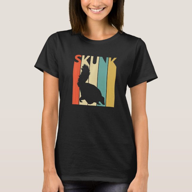 Camiseta Animales del zorrillo (Anverso)