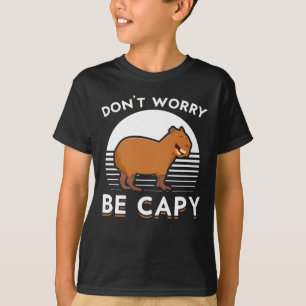 Camiseta Animales divertidos de capibara