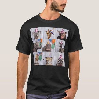 Camiseta Animales Divertidos del Zoológico Safari de Vida S