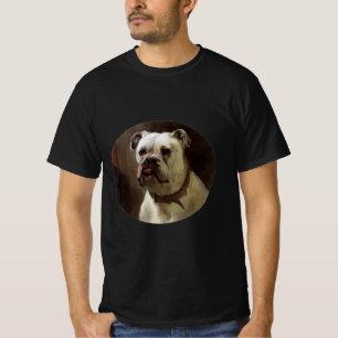 Camiseta Animales domésticos antiguos, retrato de cachorro