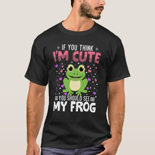 Camiseta Animales El día de San Valentín Del Corazón De Ran (Anverso)