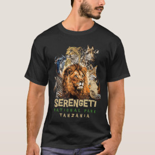 Camiseta Animales en el Parque Nacional Serengeti africano