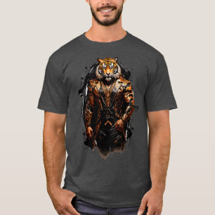 Camiseta Animales en peligro de extinción Tigre de Bengala