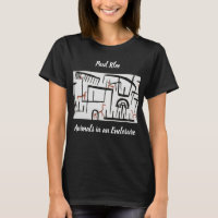Animales en un anexo de Paul Klee T-Shirt
