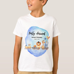 Camiseta Animales fiestas en la fiesta de cumpleaños de la