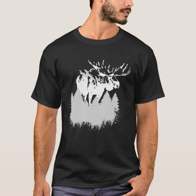 Camiseta Animales forestales con naturaleza y silvicultura  (Anverso)