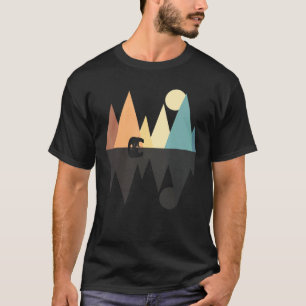 Camiseta Animales forestales Grizzly Oso Naturaleza Montaña