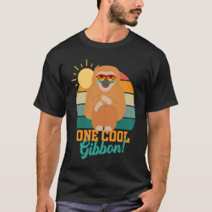 Camiseta Animales Gibbon Gibbons Day animales salvajes homb
