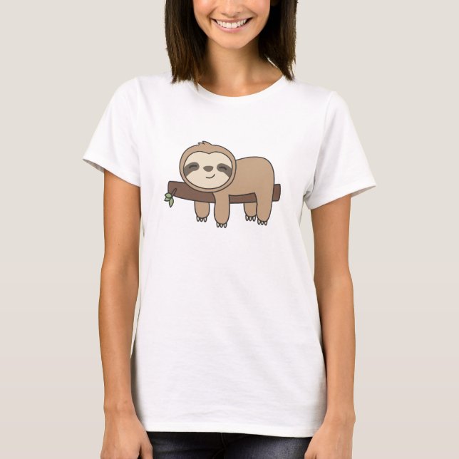 Camiseta Animales Graciosos Relajados Relajados Para Niños (Anverso)