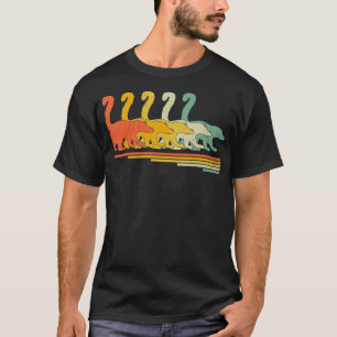 Camiseta Animales gráficos vintage de Coati Lover Retro 70 
