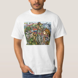 Camiseta Animales grandes y pequeños