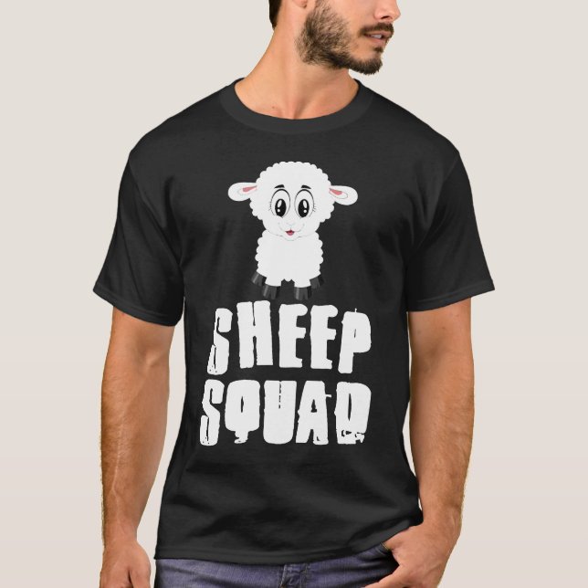 Camiseta Animales Guay SHEEP Squad (Anverso)
