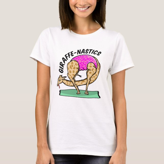 Camiseta Animales haciendo gimnasia (Anverso)