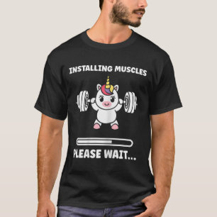 Camiseta Animales Instalando Musculatura Fitness Culturismo