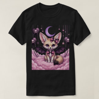 Camiseta Animales Kawaii Góticos Arte Pastel Oscuro Lindo