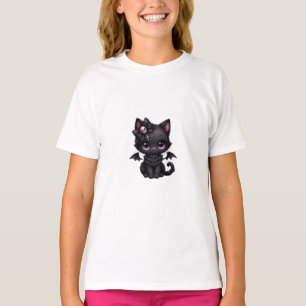 Camiseta Animales Kawaii Pastel Gótico Fantasía Oscura Lind