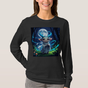 Camiseta animales legendarios - El diablo azul en el bosque