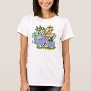 Camiseta Animales lindos del safari