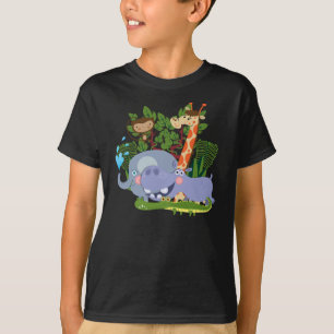 Camiseta Animales lindos del safari