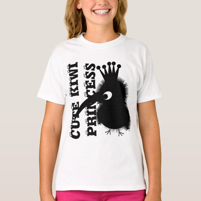 Camiseta Animales lindos: Kiwi (Anverso)