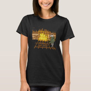 Camiseta Animales luchan contra el animal vegano