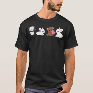 Camiseta Animales panda conejo oso activista derechos de lo