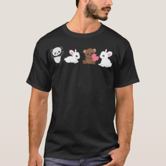 Camiseta Animales panda conejo oso activista derechos de lo