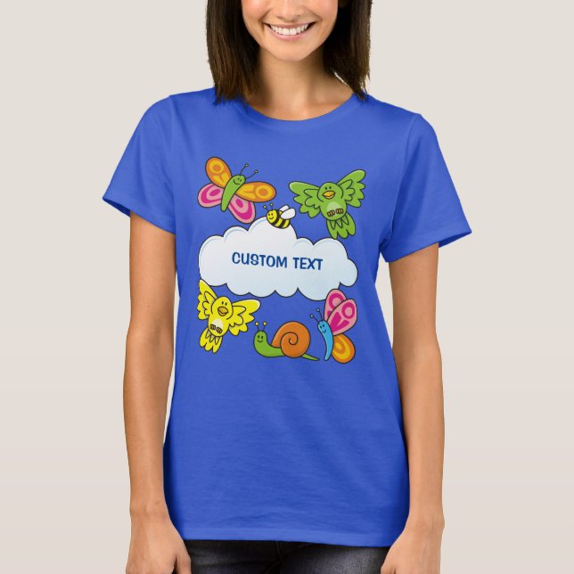 Camiseta Animales para bebés (Anverso)
