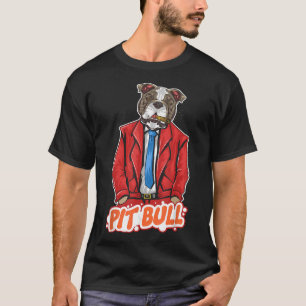 Camiseta Animales Pit Bulldog Boss Bodyguard