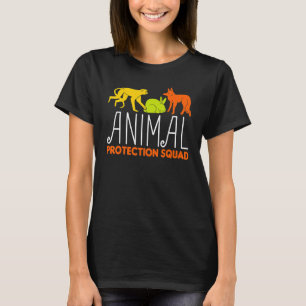 Camiseta Animales por gente activista animal rescatan a la